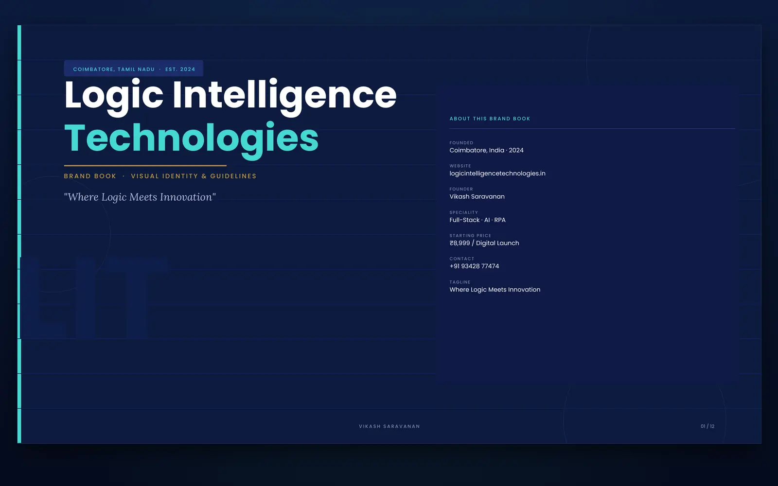 Brand Book Document Cover